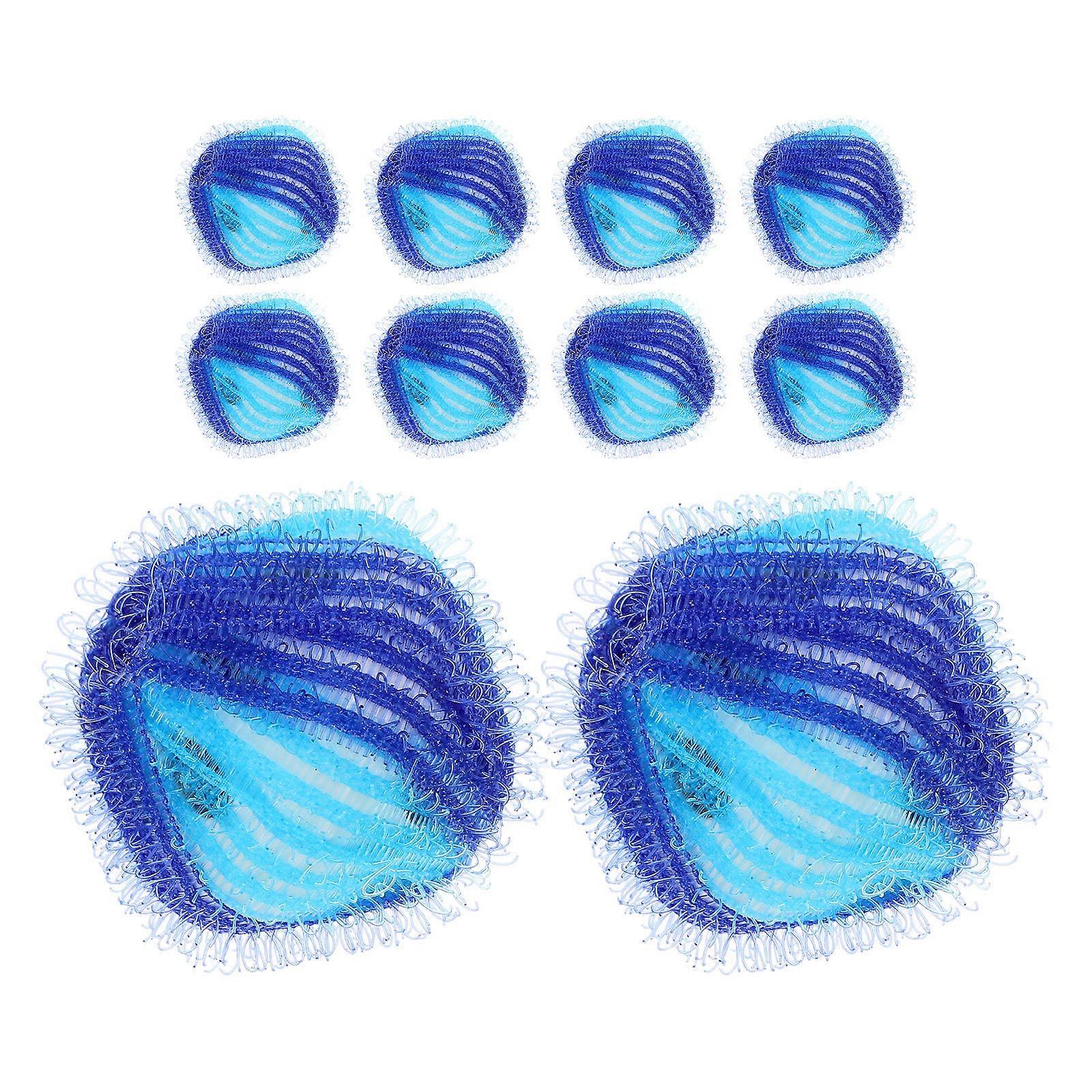 Reusable Laundry Cleaning Balls Tangle & Lint Catcher for Washing Machines, Pet Hair Remover for Clothes & Bedding, Durable Multi Purpose Laundry