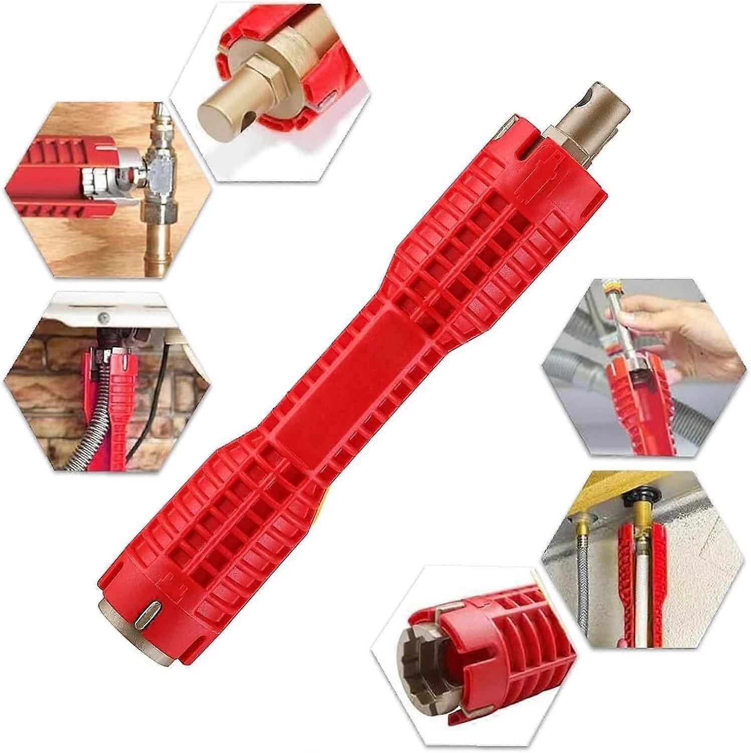 2025 Latest Model Faucet and Sink Installer8-in-1Multi-purpose Wrench Plumbing