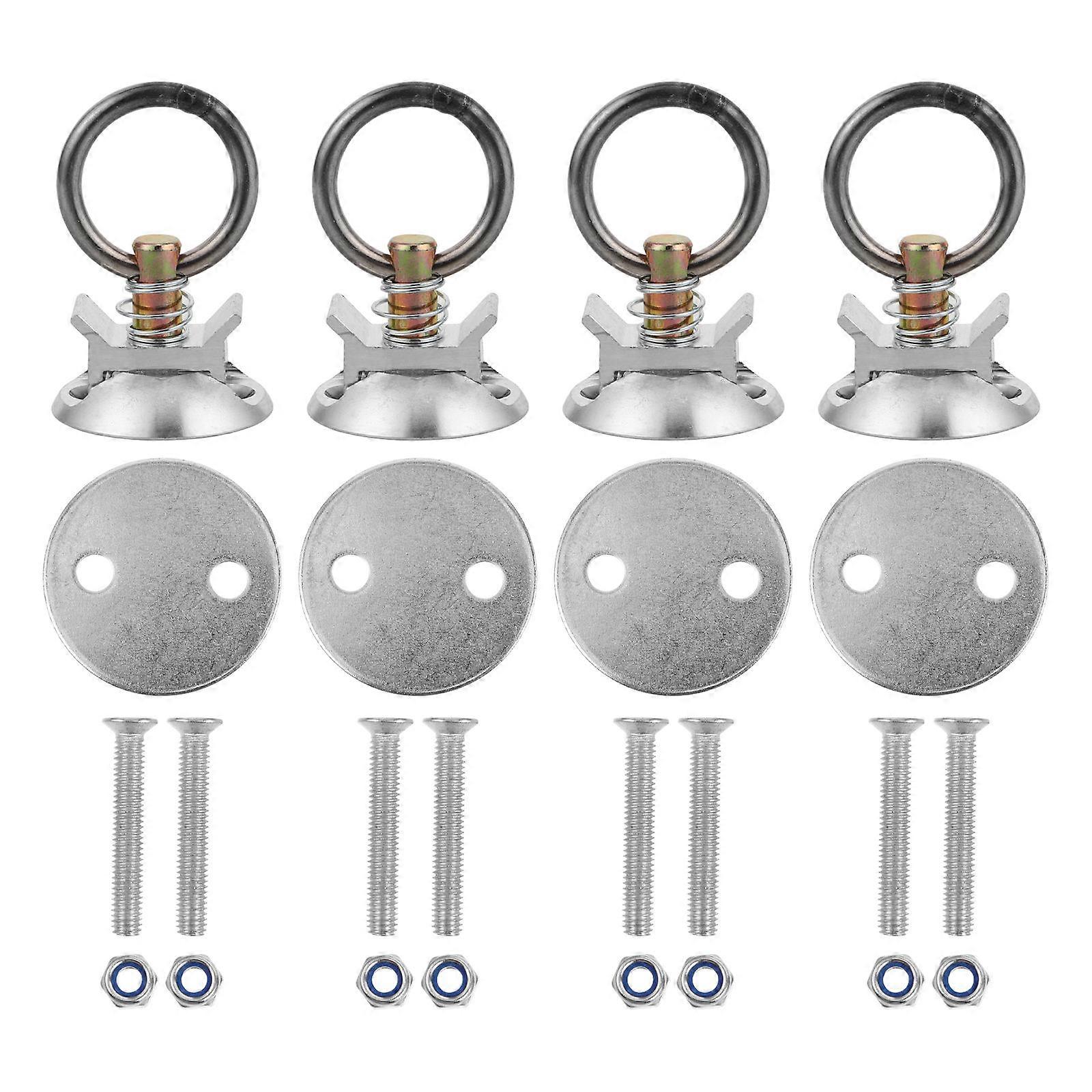 Rail Fixing Eye Quick Release Tie Down Anchor Kit   Aluminum Round Anchor Fitting for Secure Mounting