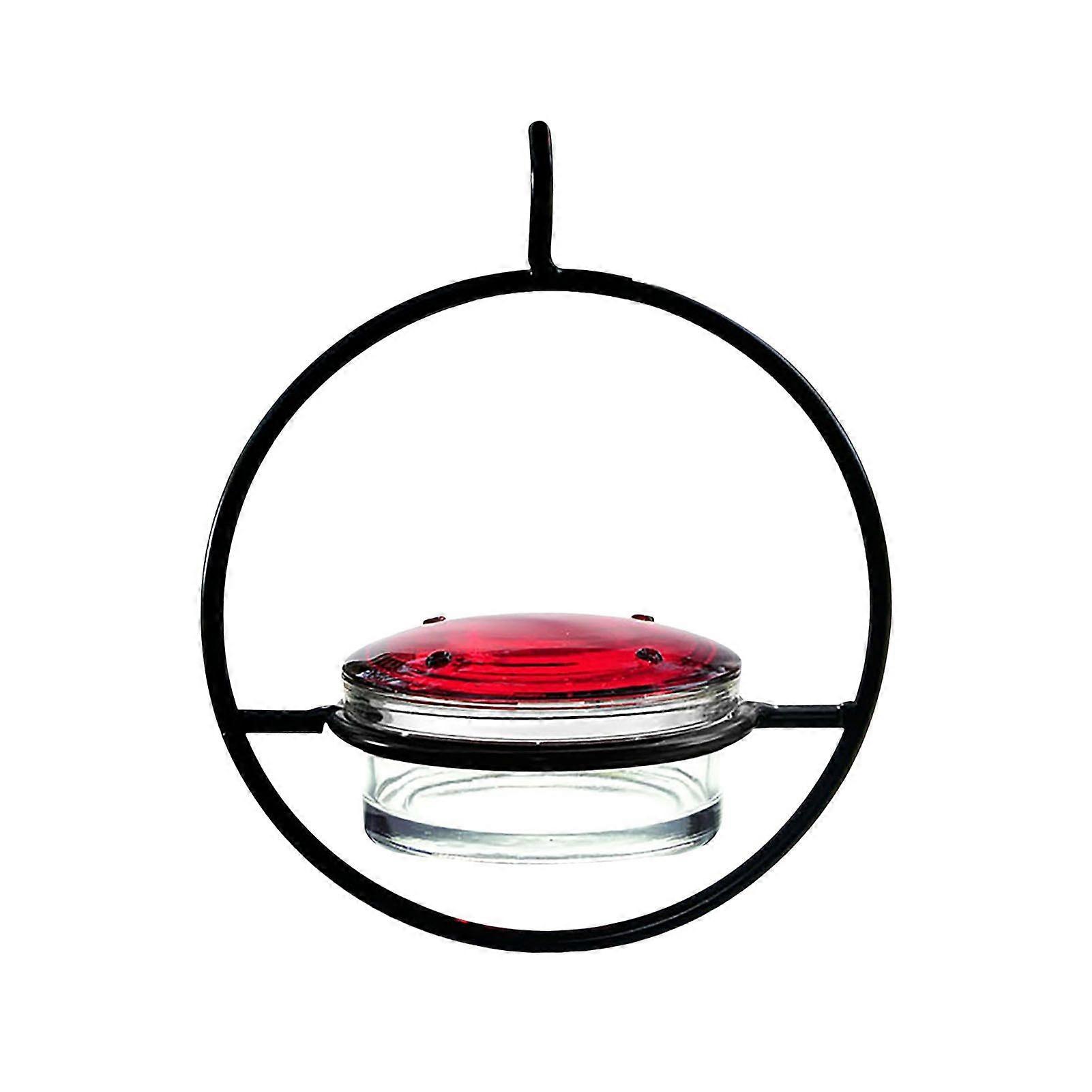 Beautiful Circular Hanging Hummingbird Feeder Outdoor Hanging Humming Bird Feeder 1pc