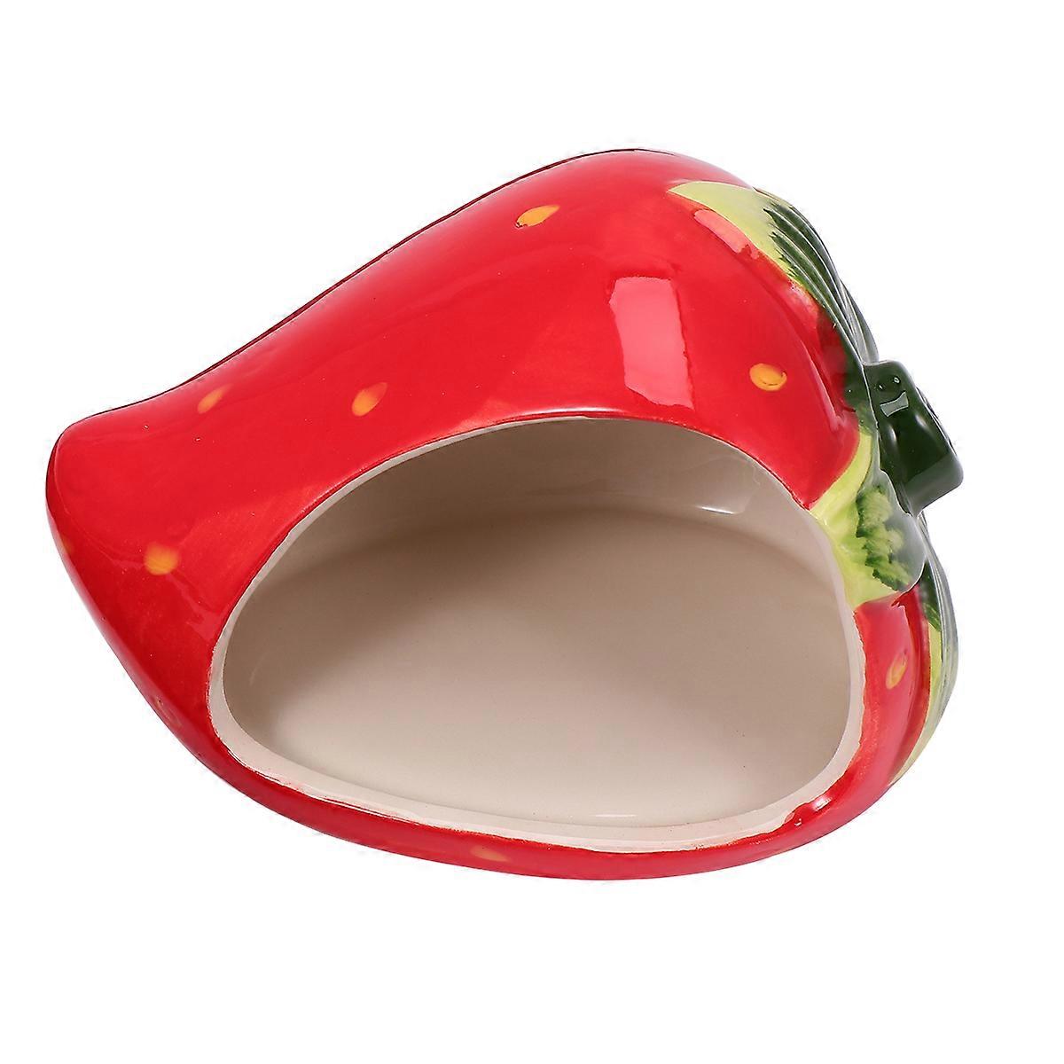 Cooling Pet Ceramic Nest for Small Pets Fashionable Design 1Pack