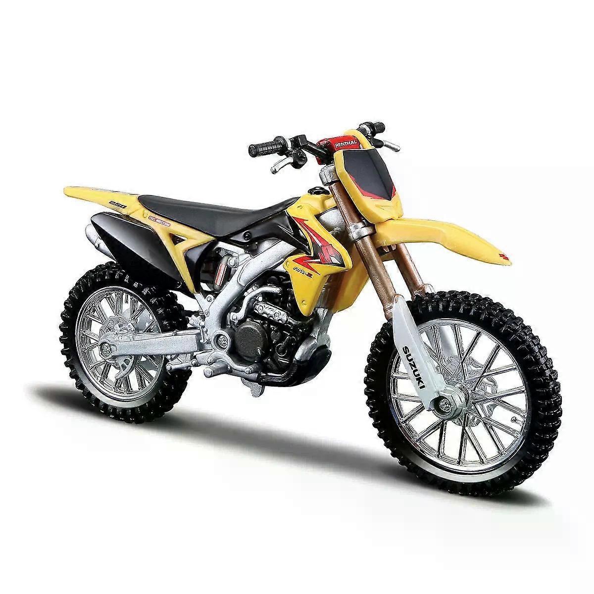 Suzuki RM-Z450 στατικά χυτά χυτά οχήματα συλλεκτικά παιχνίδια μοντέλων μοτοσικλετών
