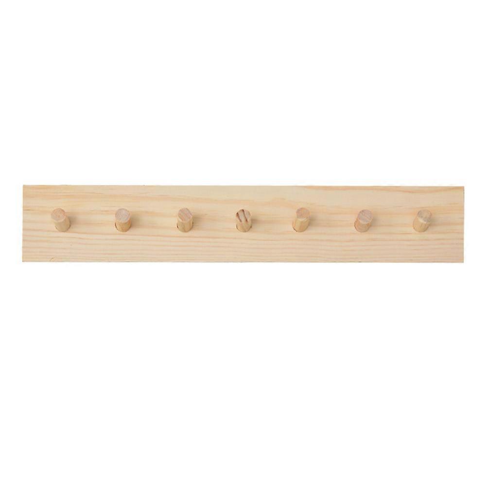 Creative Wall Hanger for Clothes and Daily Sundries Beige Synthetic Material Compact Size Easy to