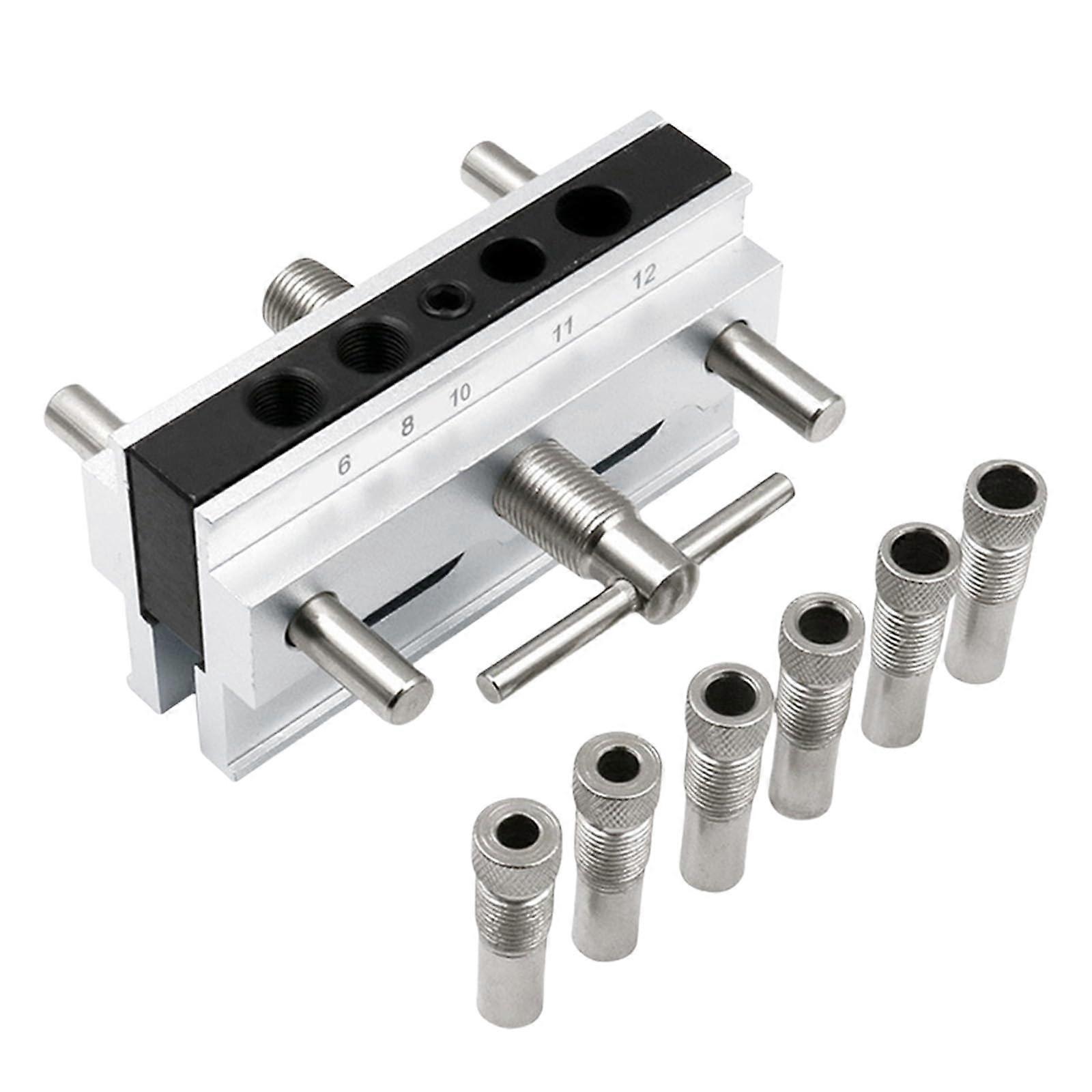 Indispensable tool for woodworking jigs for DIY enthusiasts made of alloy steel for precise hole placement and durability.