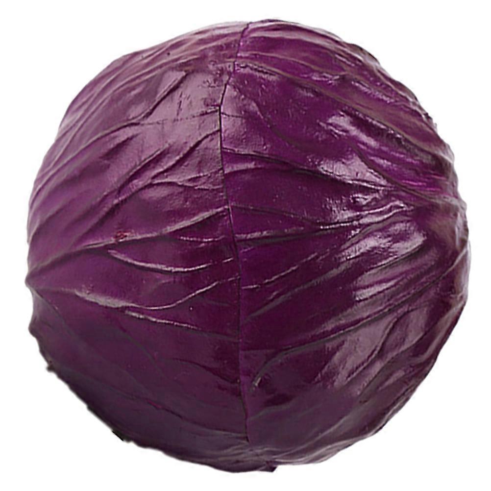 Masteelf 1pc Artificial Cabbage Ornament Realistic Vegetable Decoration for Vivid Home Decor