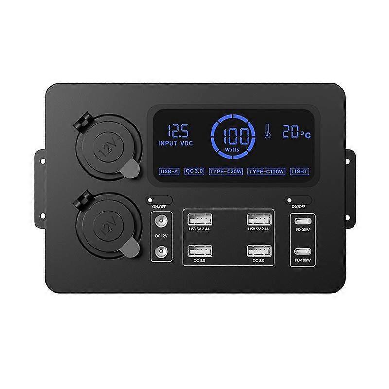 12V Car Mini Power Box Multi-function USB Charger