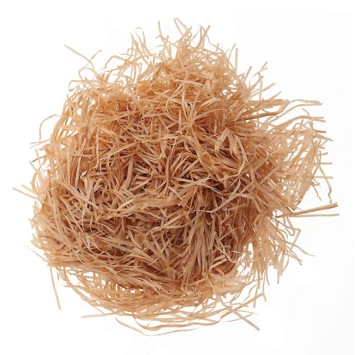 Craft Shredded Paper Filler Natural Lafite Grass Silk Paper For Birthday Anniversary Wedding Valentines Day Christmas 1Pack