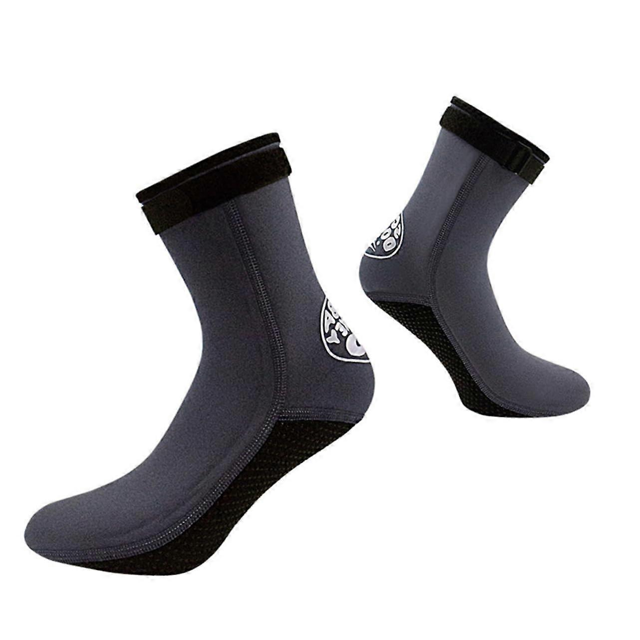 Thickened Neoprene Snorkel Socks for Adults, Durable, Warm and Comfortable Diving Socks For Swimming, Snorkelling and Diving