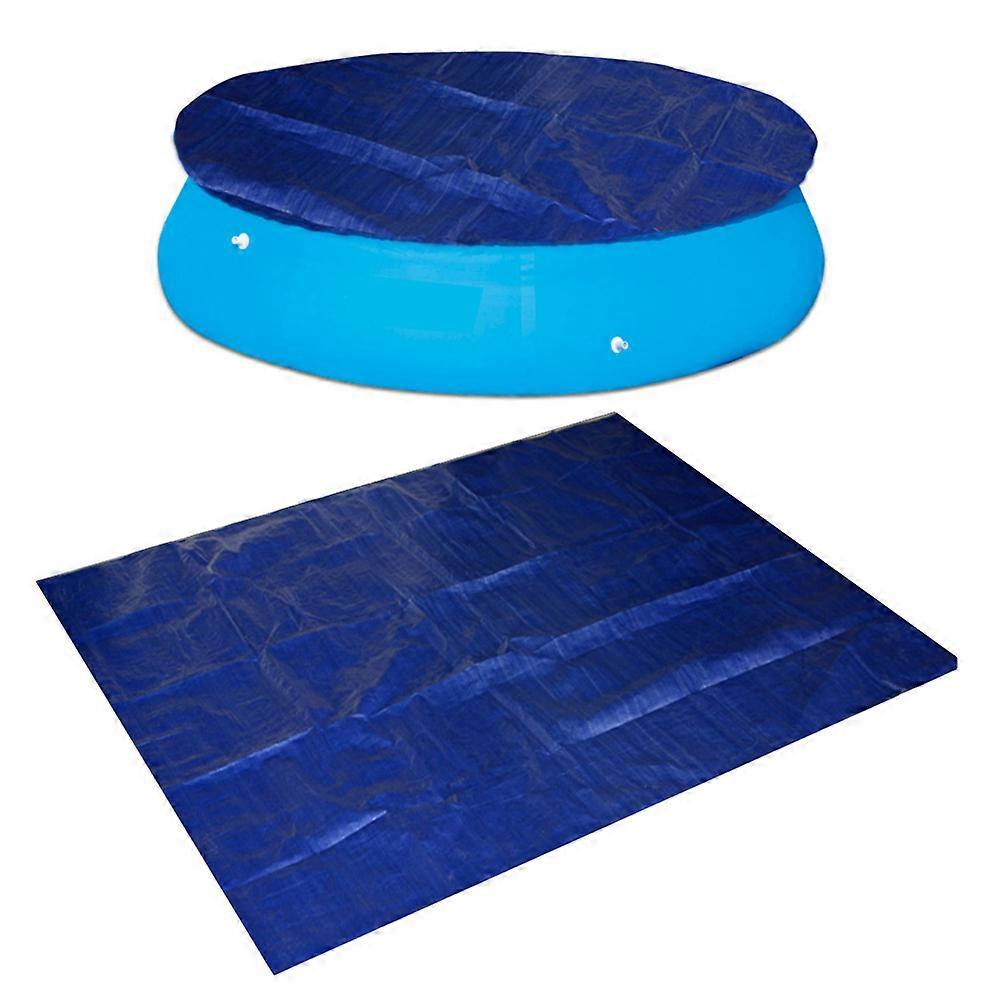 Rainproof Dustproof Pool Cover Cloth Floor Mat for Inflatable Frame Pools Ground Protection Easy Installation