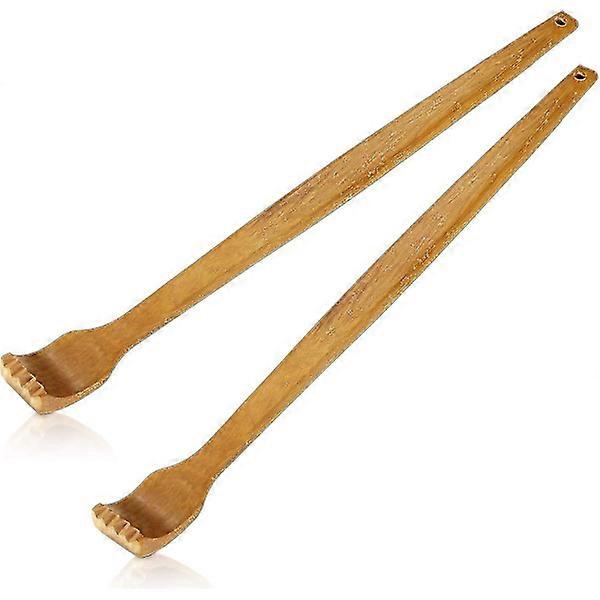 Wooden Back Scratcher Handheld Manual Back Massager Long Back Scratcher For Instant Relief From