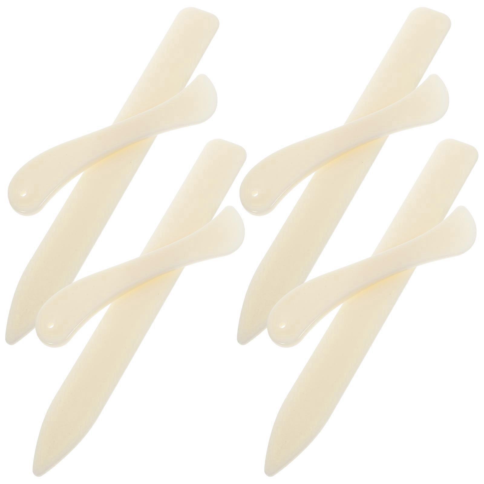 8pcs Plastic Bone Folder Tool for Paper Crafts Bookbinding