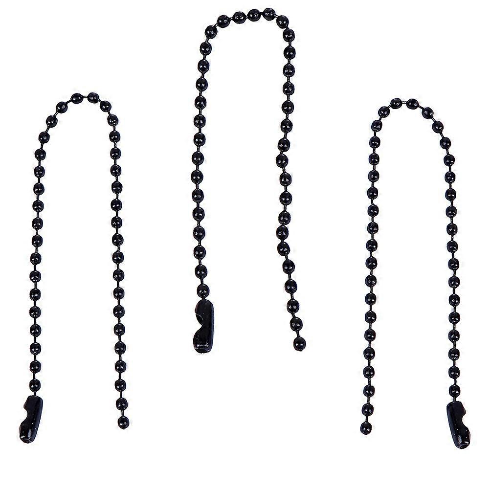 Diy Beaded Chain Stoving Varnish Tag Chain Durable Iron Ball Chain For Jewelry Making Decoration Dog Tags Bottle Pendants Craft Projects