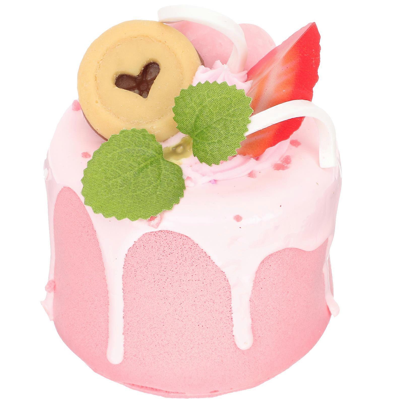 Fake Cake Artificial Designed For Hotel Display And Homeowners With Premium PU Material 1Pack