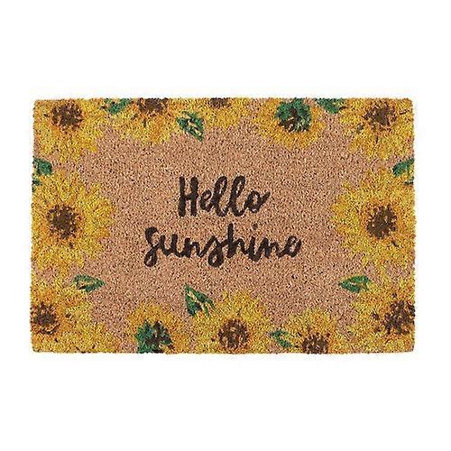 Something Different Hello Sunshine Sunflower Door Mat