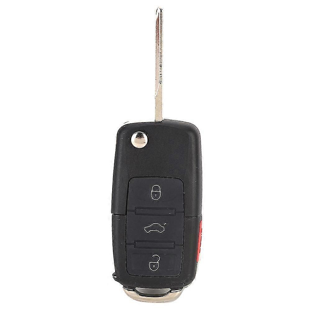 Smart Key Fob Case, 4 Tasten Remote Flip Key Fob Case Button Key Shell State-of-the-Art Design