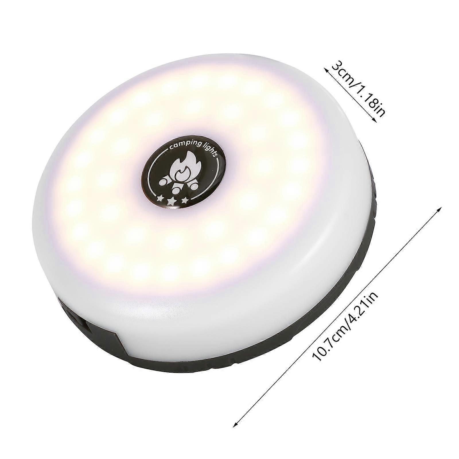 Roll-Up Camping Tent Light 10m - Dual Function Warm & Color Light