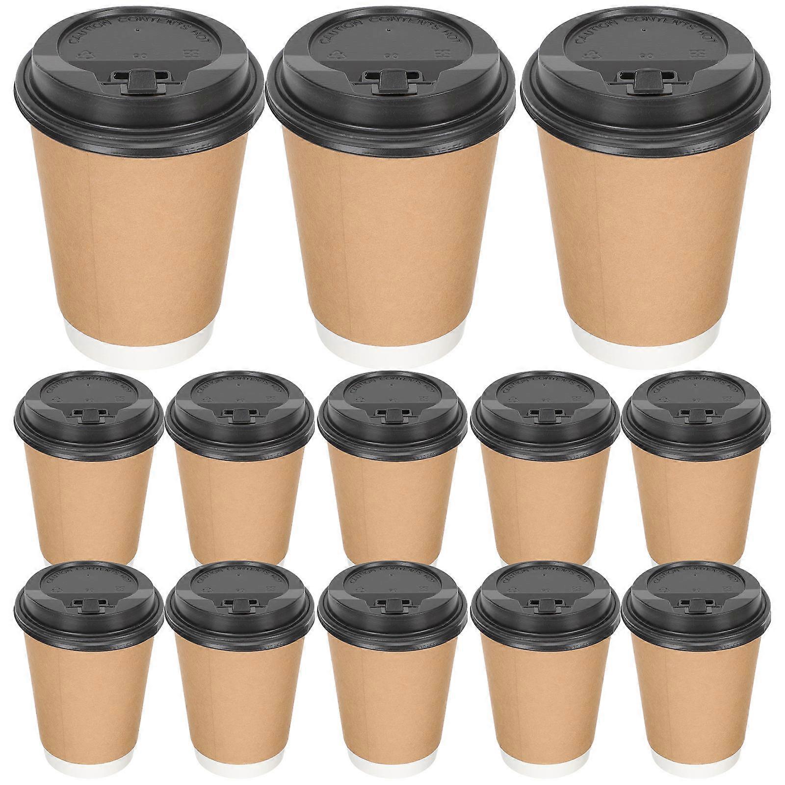 Small Shaker Bottle 8oz Paper Cups for Home Use Multi Color Portable Disposable Packing Cups