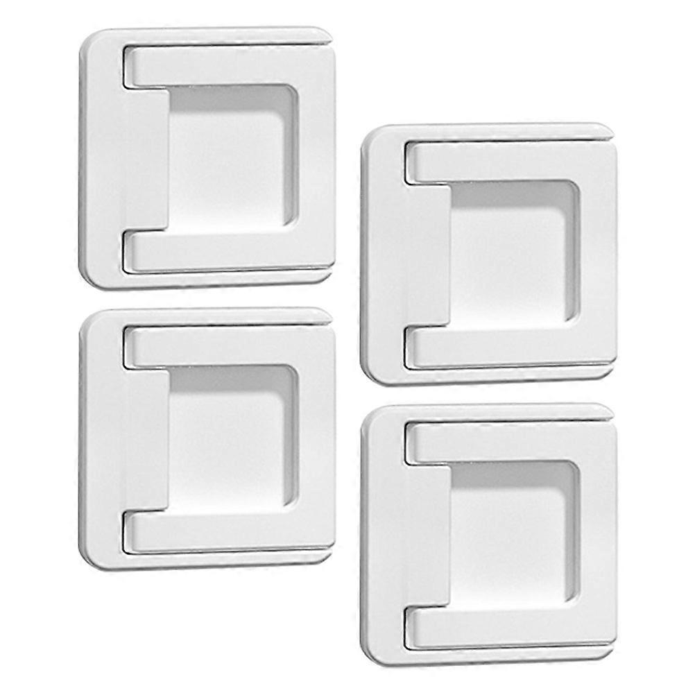 4 Pcs Patio Sliding Door Locks for Glass Doors and Windows Childproof Kids Proof Window Stopper for Home Use