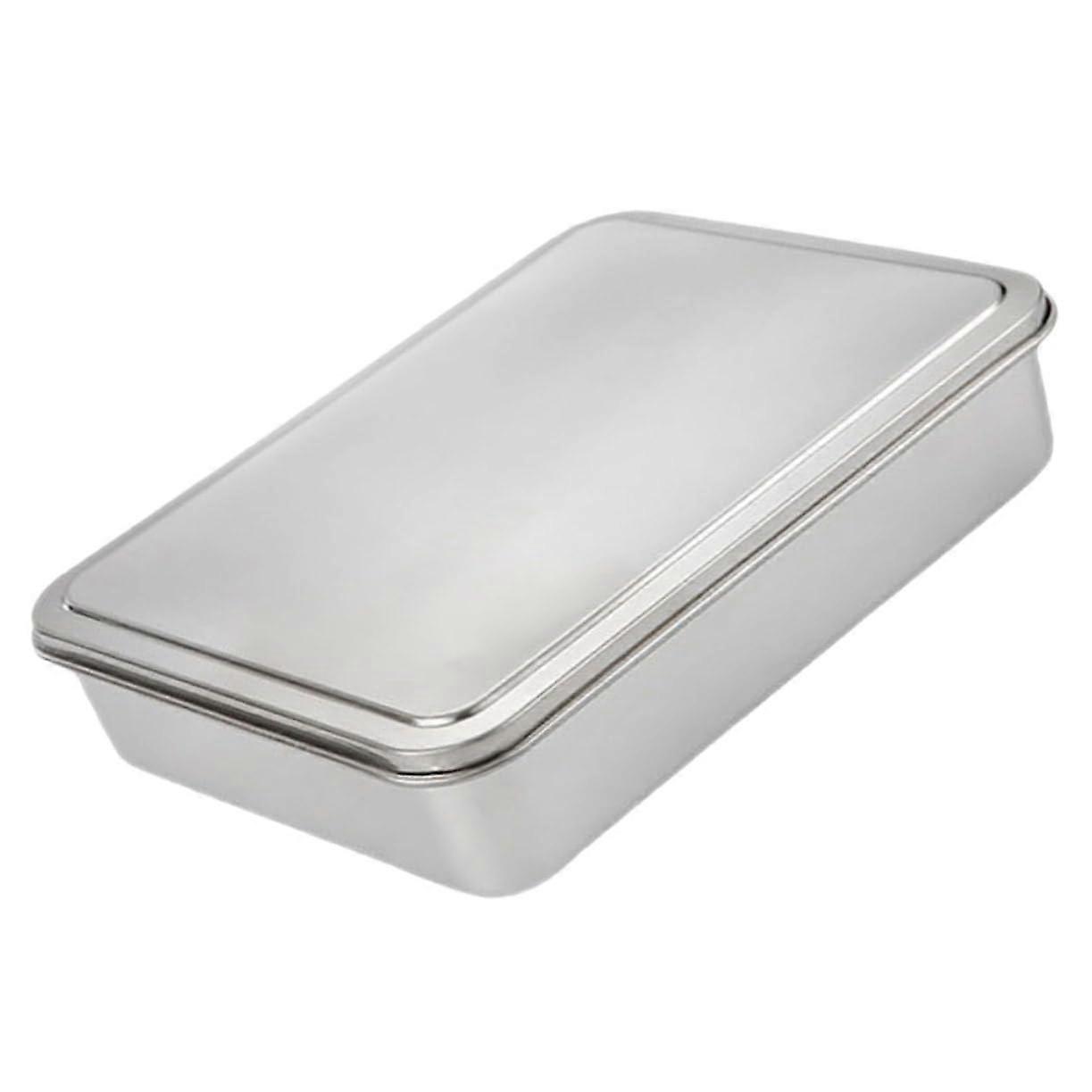 Rectangular Cake Box with Lid for Mousse Cakes and Desserts, Dishwasher Safe, Durable for Special Occasions