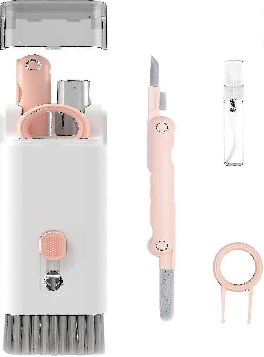 7 en 1 ensemble de brosses de nettoyage de clavier d’ordinateur, stylo de nettoyage d’écouteurs, nettoyeur d’outils de nettoyage de clavier électronique
