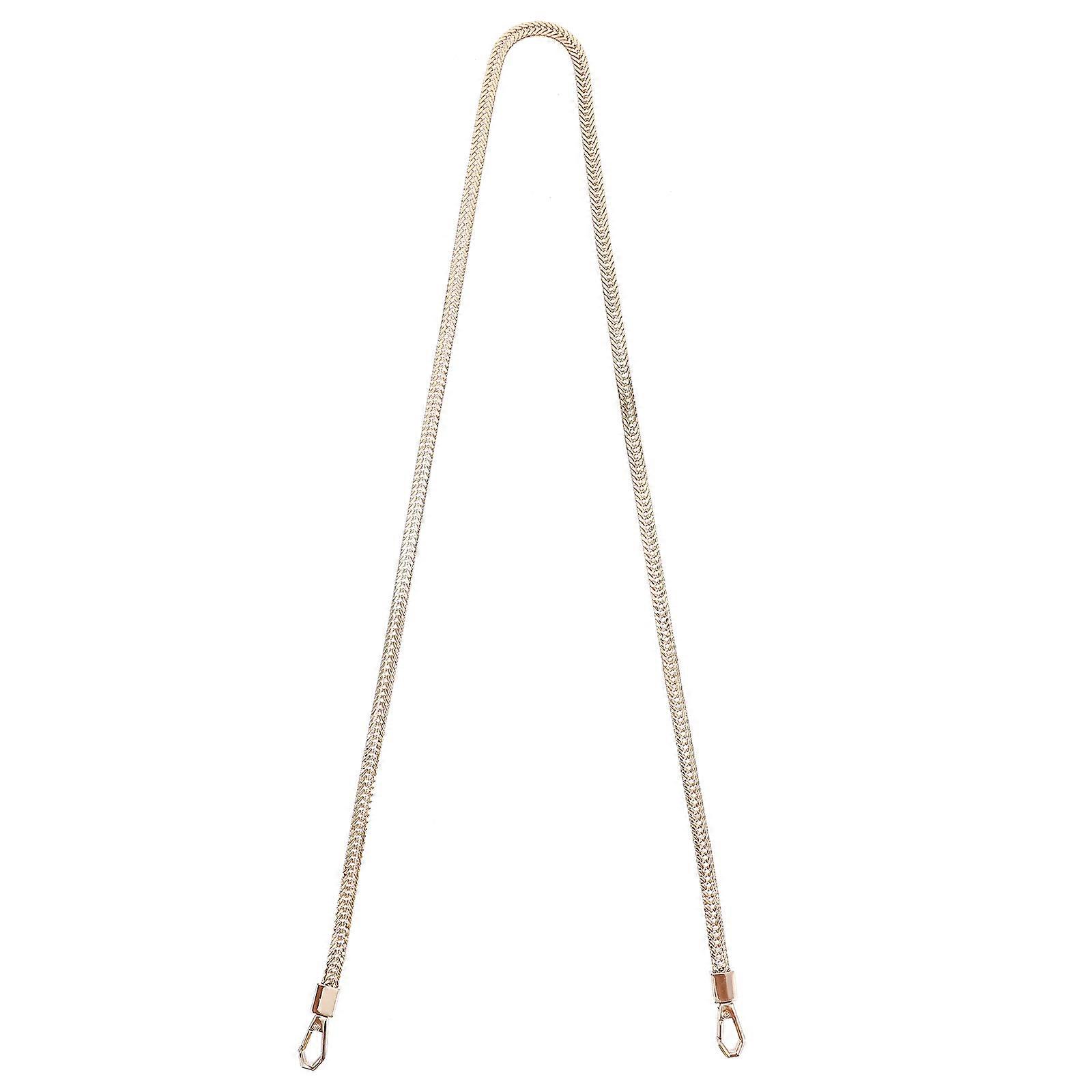 Fashion Purse Strap Durable Lightweight Handbag Chain for DIY Bag Accessories, Versatile Replacement for Clutches & Handbags