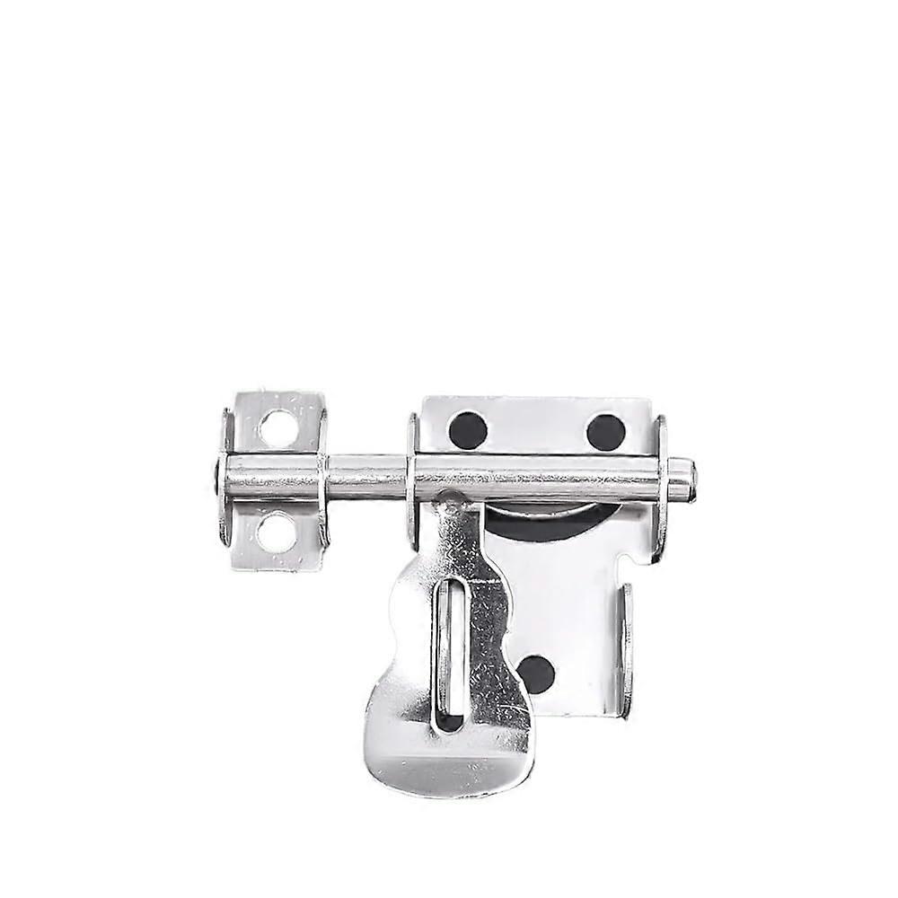 Stainless Steel Sliding Bolt, Solid 5-Piece Set, Model A, Door Hardware for Doors, Gates, Sheds