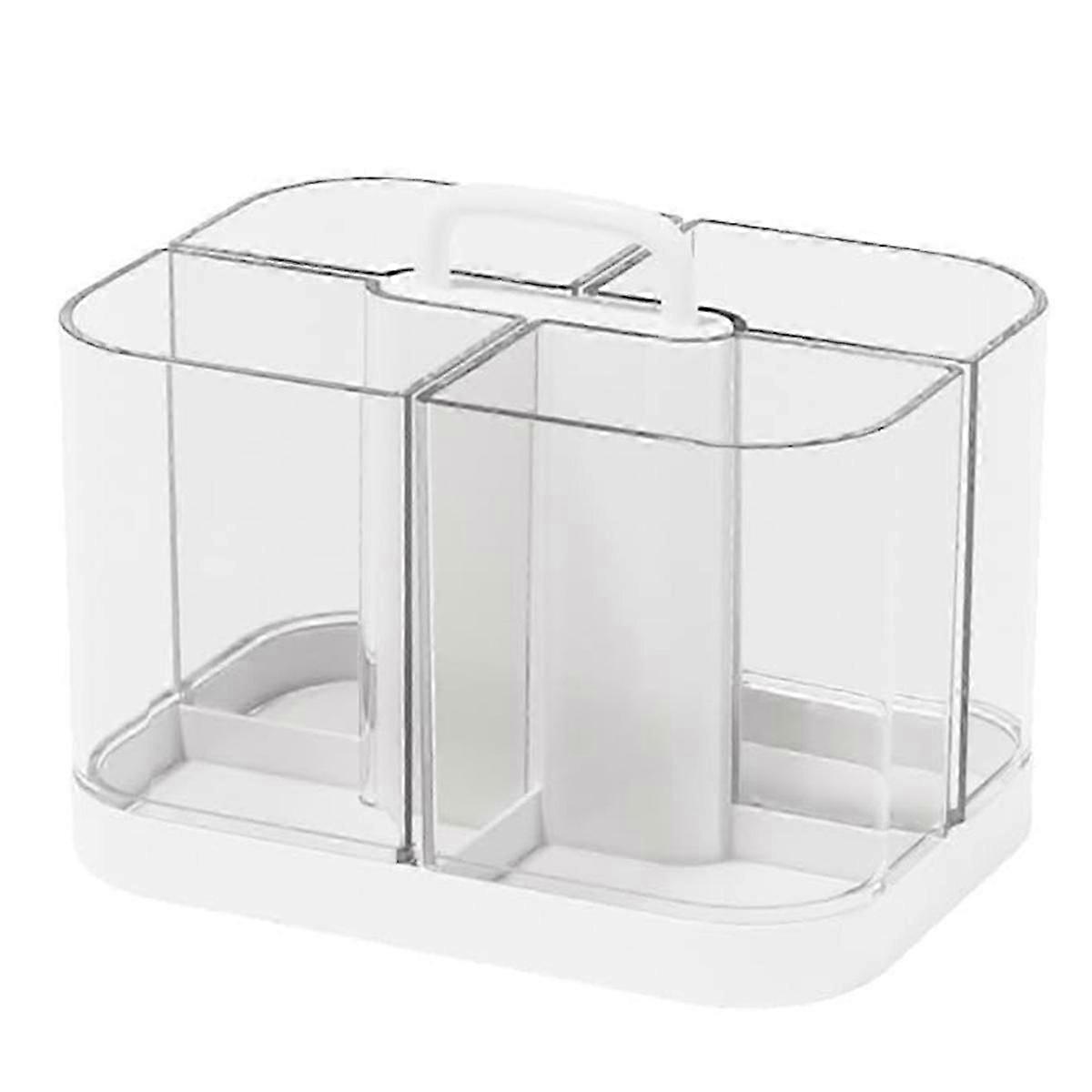 Stackable Storage Box with Handle Mark Pen Holder Storage Box Suitable for Office Stationery Storage
