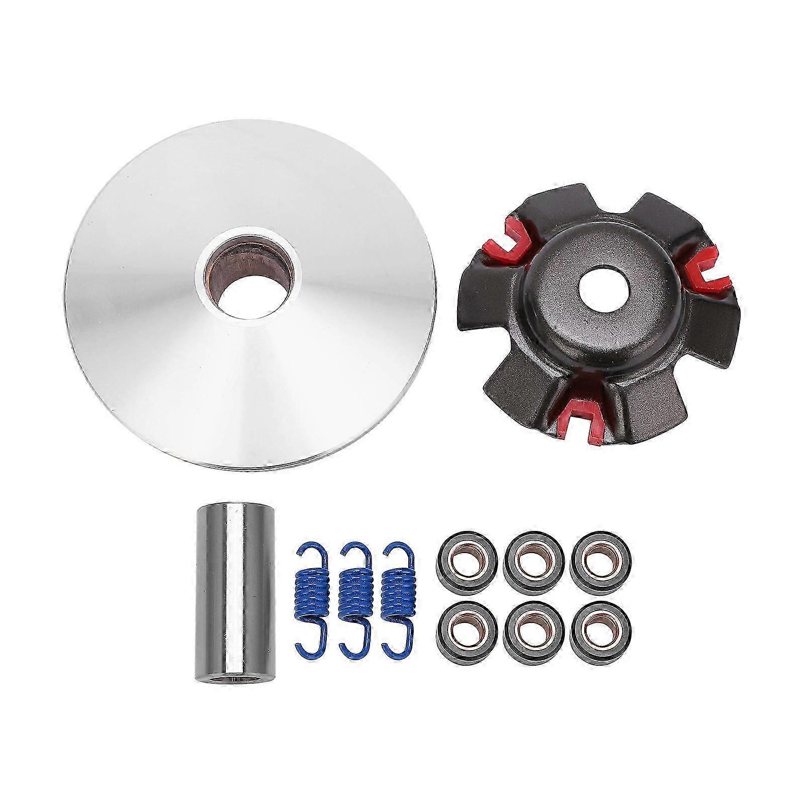 Racing Variator Kit Steel Alloy Replacement for 152QMI 157QMJ 4 Stroke Scooter Mopeds ATV150