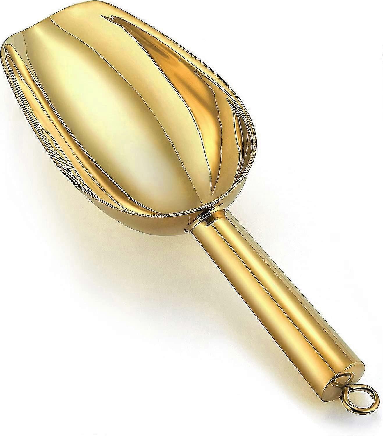 2023 - مغرفة ثلج صغيرة ، مغرفة طحين طعام حلوى من الفولاذ المقاوم للصدأ ، فائدة للمطبخ حديقة بار الزفاف با