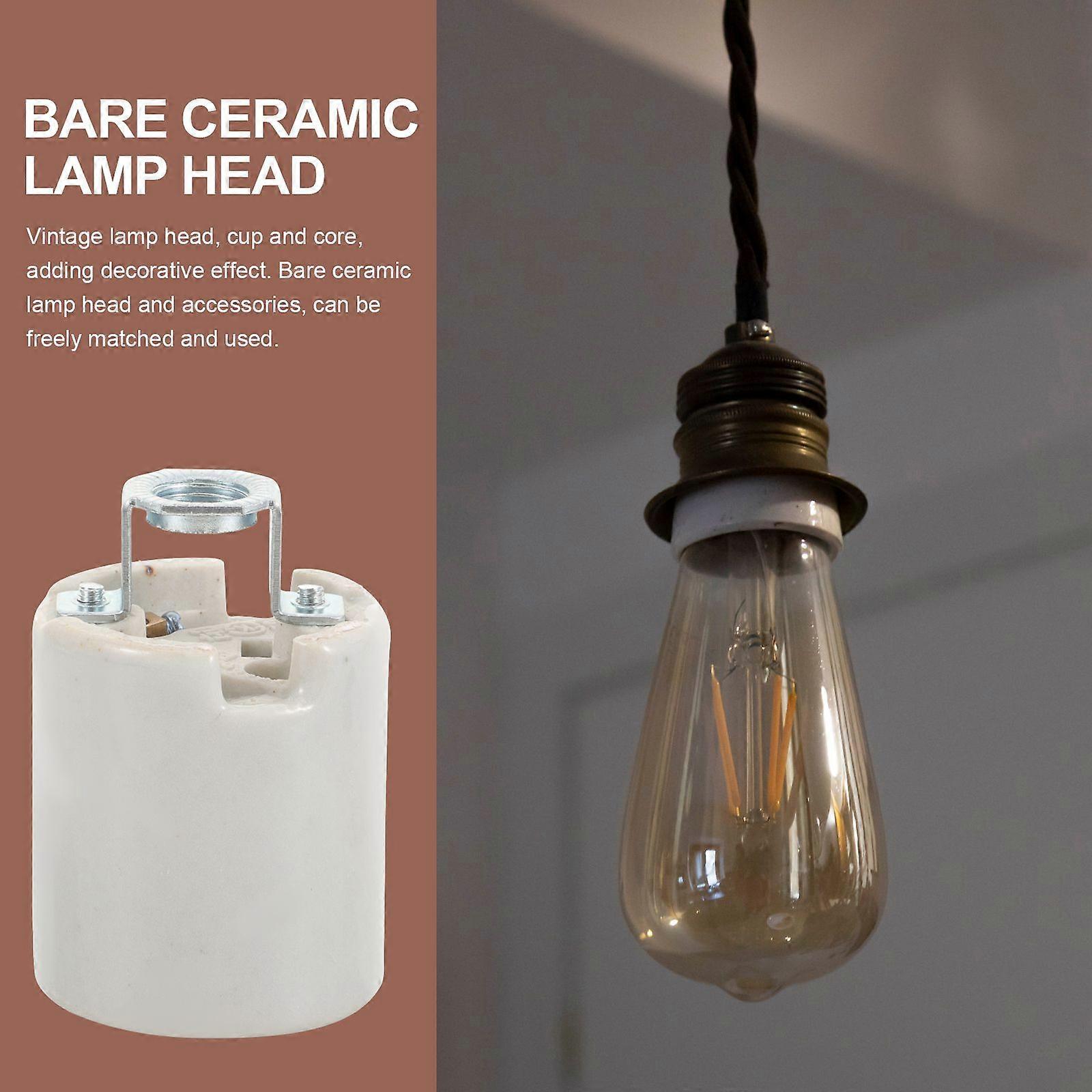 Candelabra Socket Replacement E26 Bulb Socket Light Fixture Part DIY Lamp Kit