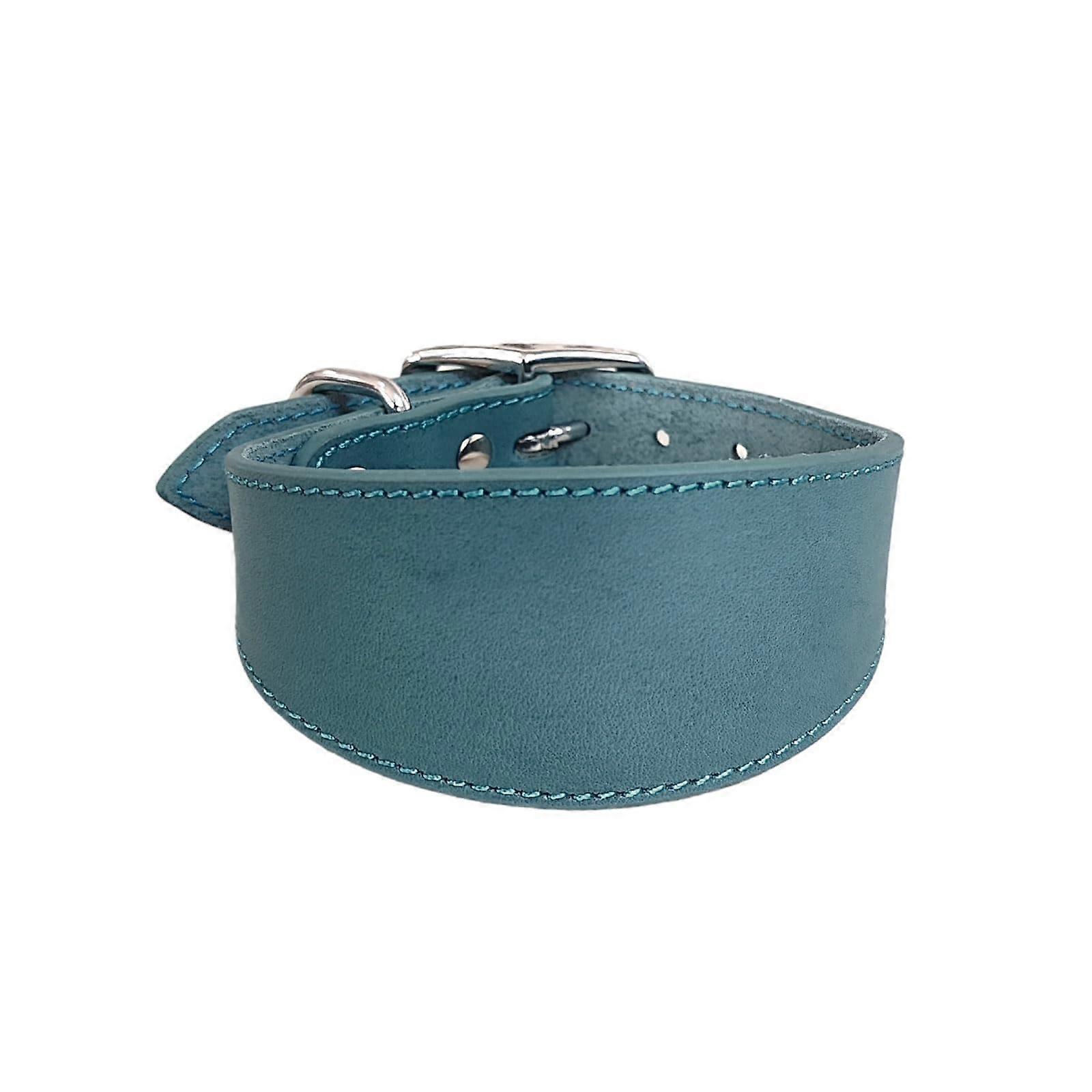 Elegant Dogs Leathers Collar Soft Padding Wide Adjustable Puppy Collars Leather For All Sizes