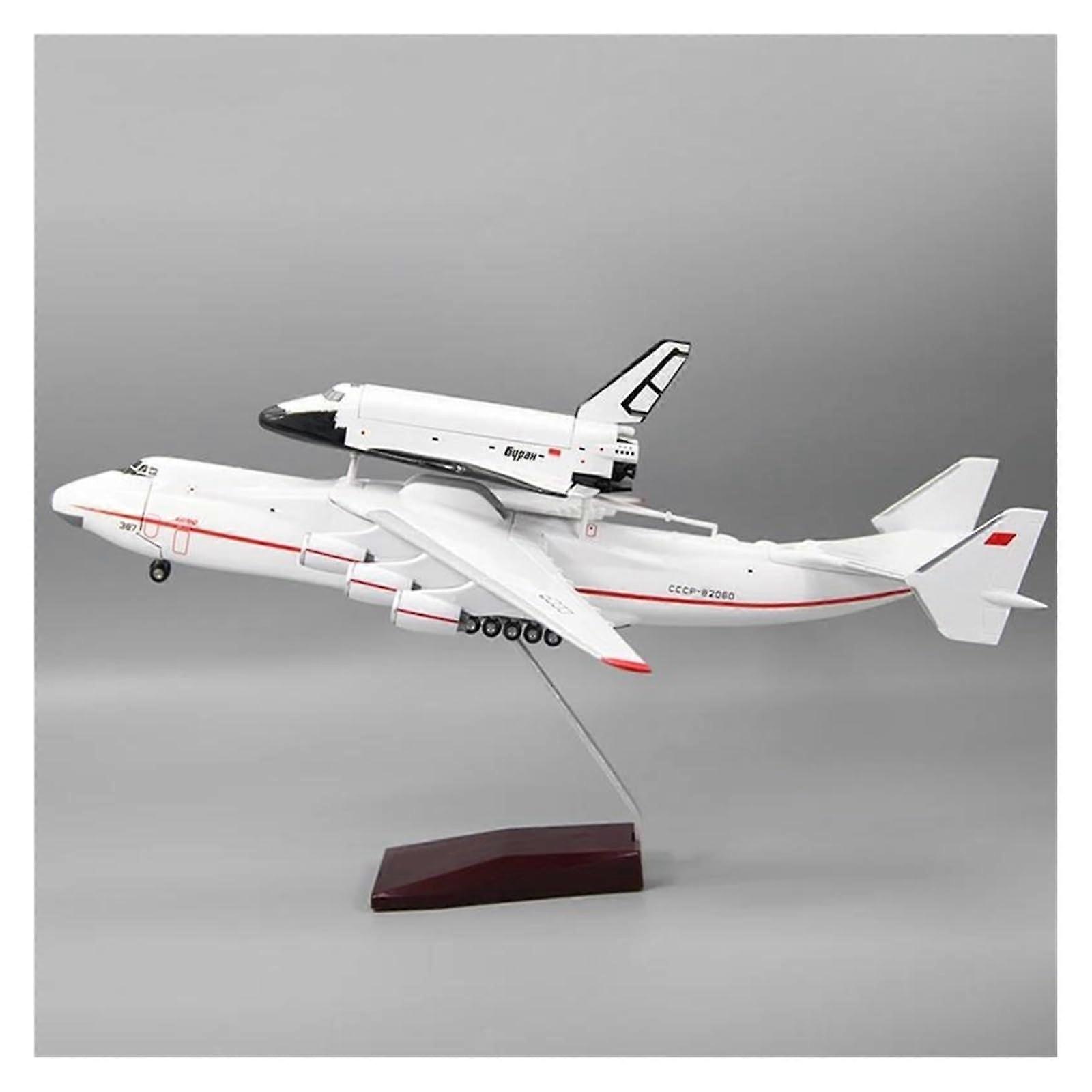 Aerobatic Plane Model AN-225 AN225 Mriya Space Shuttle 1:200 Resin Collectible for Adults