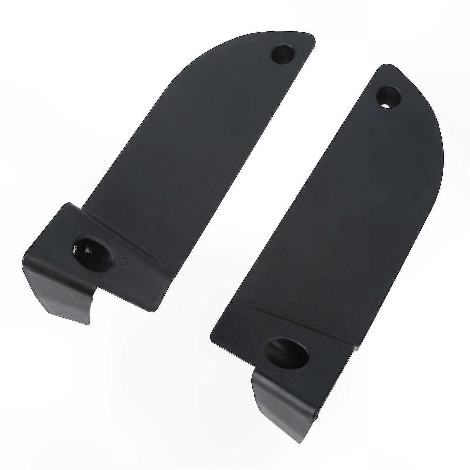 2Pcs Matte Black Door Handle Armrest Tray for C-Class W206, Anti-Slip Shockproof Storage Box Replacement