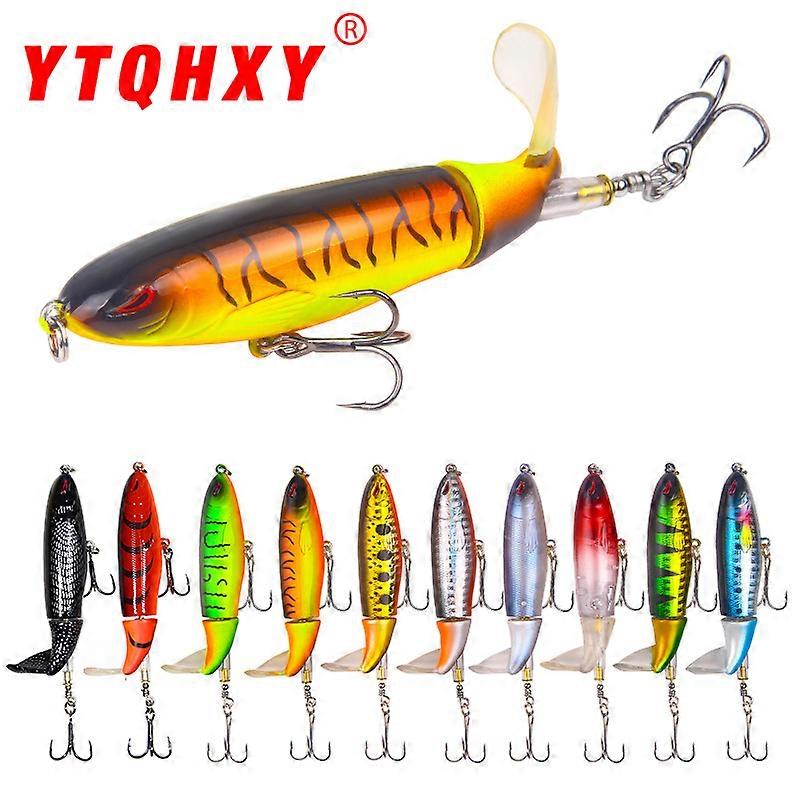 Lure, Propeller-shaped Simulation, Pack of 5, Suitable for Multiple Waters