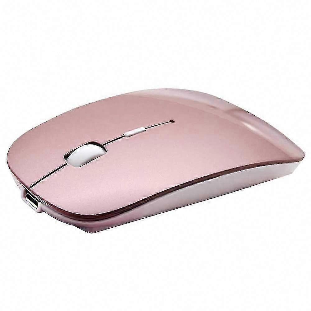 Wireless Bluetooth Mouse, Rechargeable Silent Ultra-Thin Mouse for Laptop & PC