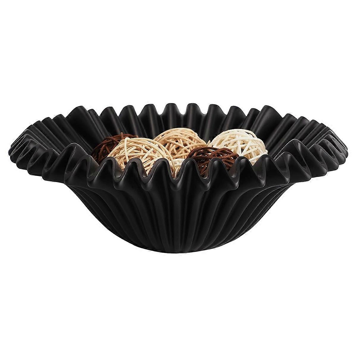 Large Decorative Bowl - Fruit Bowl for Kitchen Counter, Key Bowl