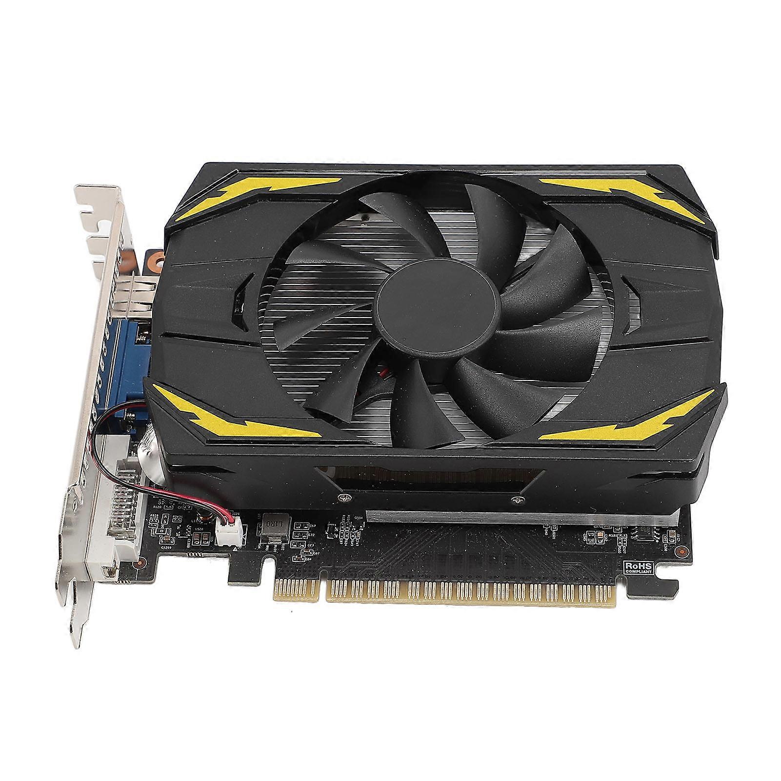 4GB GDDR5 Graphics Card 128 Bit PCI Express 3.0x16 1080P HD for Gaming and Work