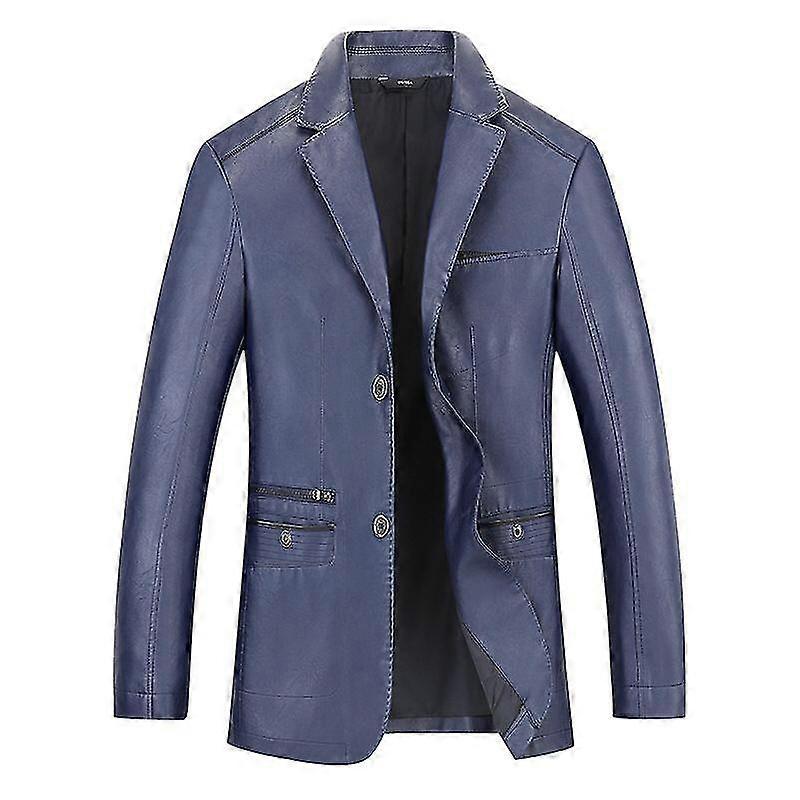 Lambskin Leather Casual Jacket For Men's