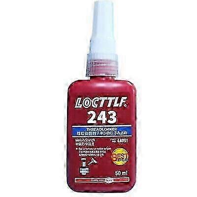 Loctite 243 מנעול תבריג 50ml בריח כחול יתד מהיר לתקן בורג דבק תרכובת אגוזים