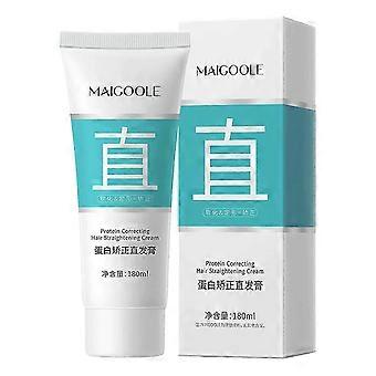 Protein Correcting Hair Straightening Cream for Silkiness and Glossy Finish