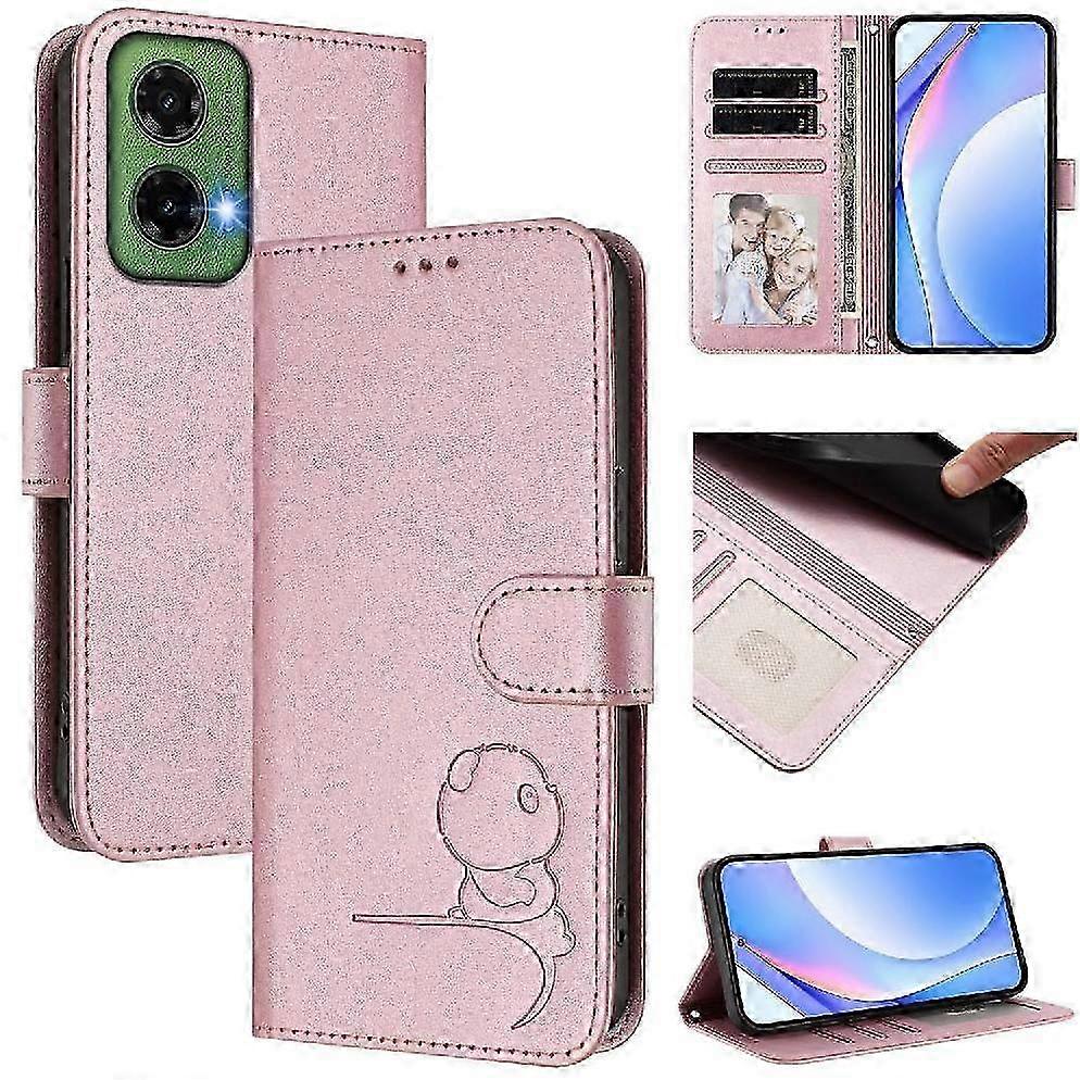 RFID Blocking PU Leather Flip Case with Card Slots, Kickstand & Mag...