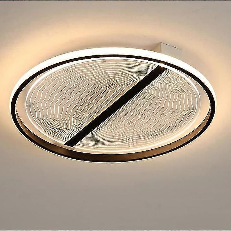 Modern Round Ceiling Lamp Simple Indoor Ceiling Light LED Smart Rem...