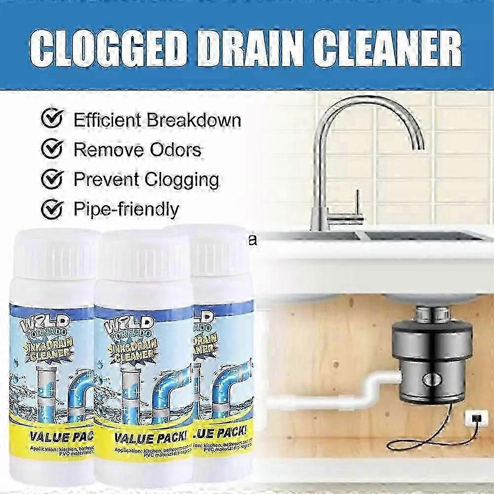 sink and drain cleaner for clogs and blockages
