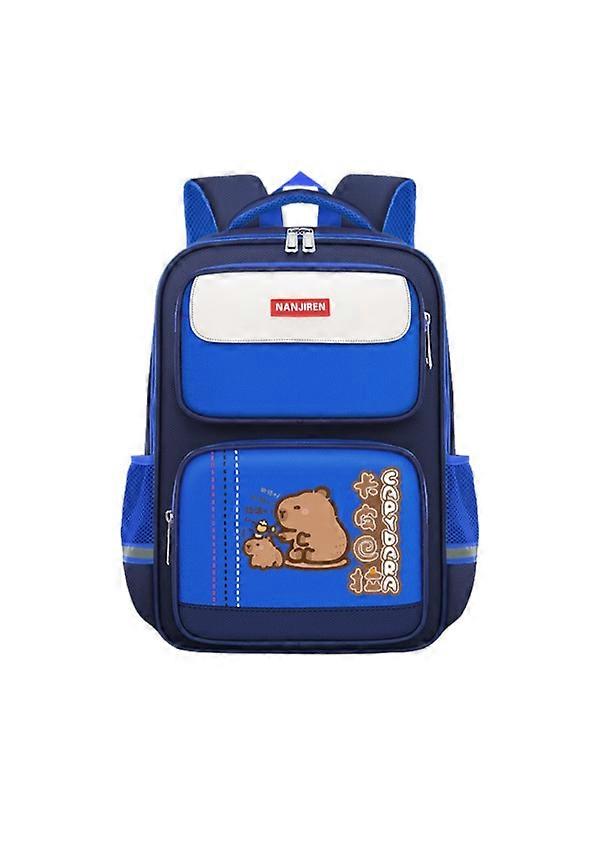 Kapybara Children's Spine Protection School Bag - Blue
