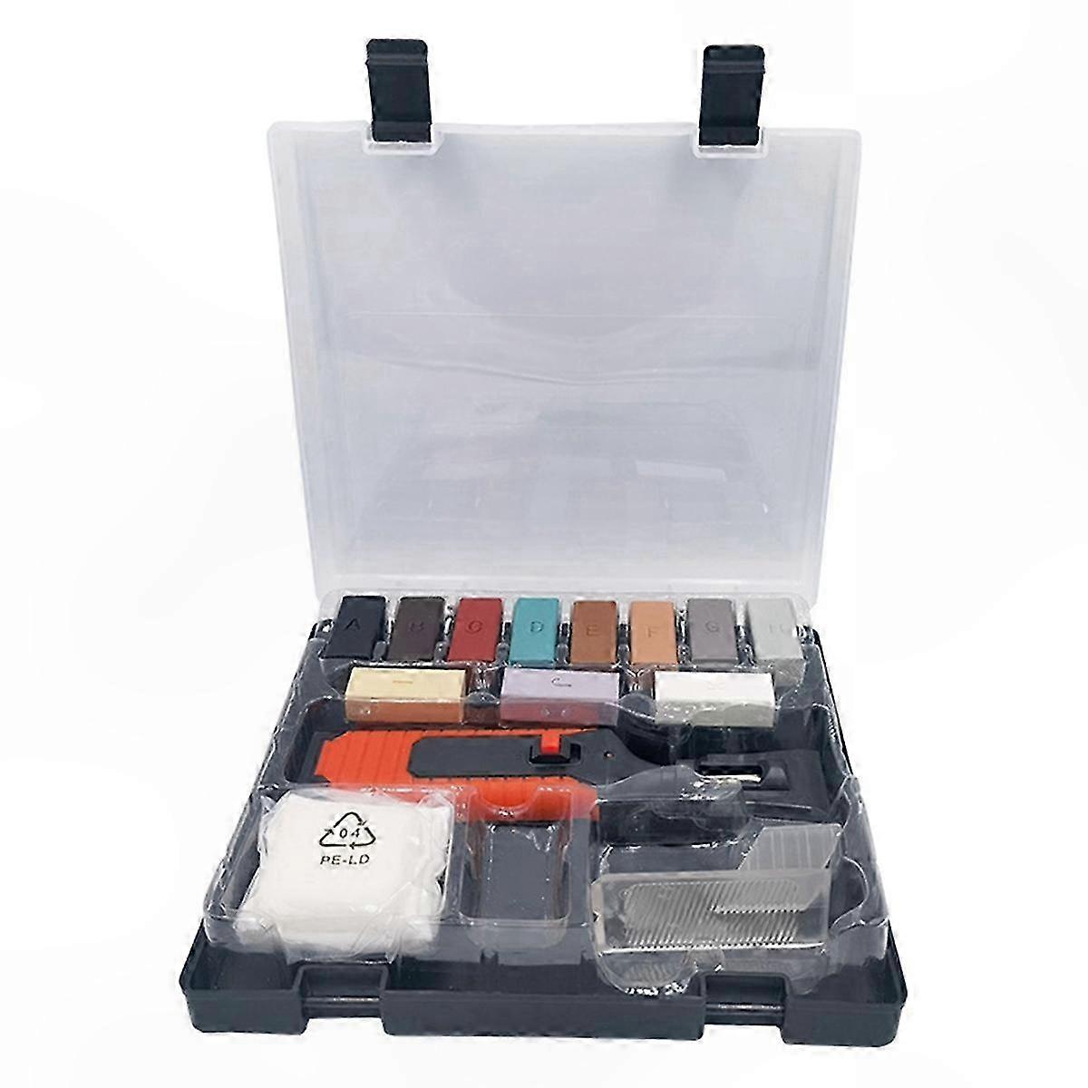 Floor Tile Scratch and Crack Repair Kit - DIY Tool Set with Fixing Wax for Ceramic Surfaces