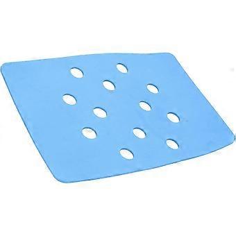 Duschstolsmatta sjlvhftande stark varm perforerad design brbar duschpallsmatta