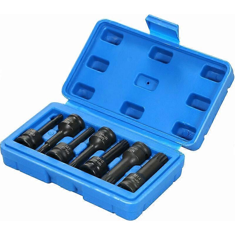 7pcs 3/8 Pneumatic Press Sleeve Tool Set (7092 (M Type))