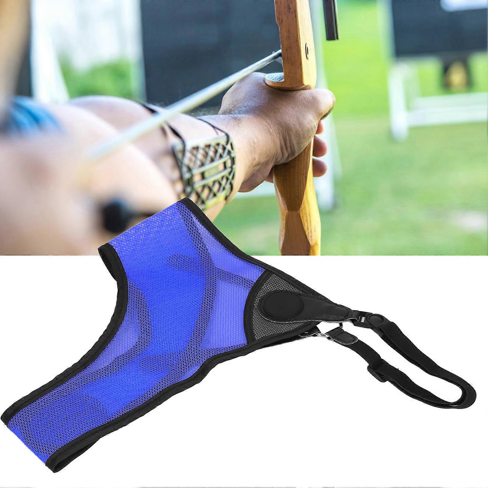 Archery Chest Guard XL Adjustable Hook & Loop Fastener Protector