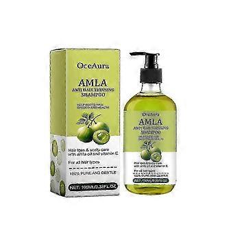 Amla Anti Hair Diradamento Shampoo, Pulizia del cuoio capelluto Capelli umidi e lisci lucidi, Dense Hair Wash Protect Suits