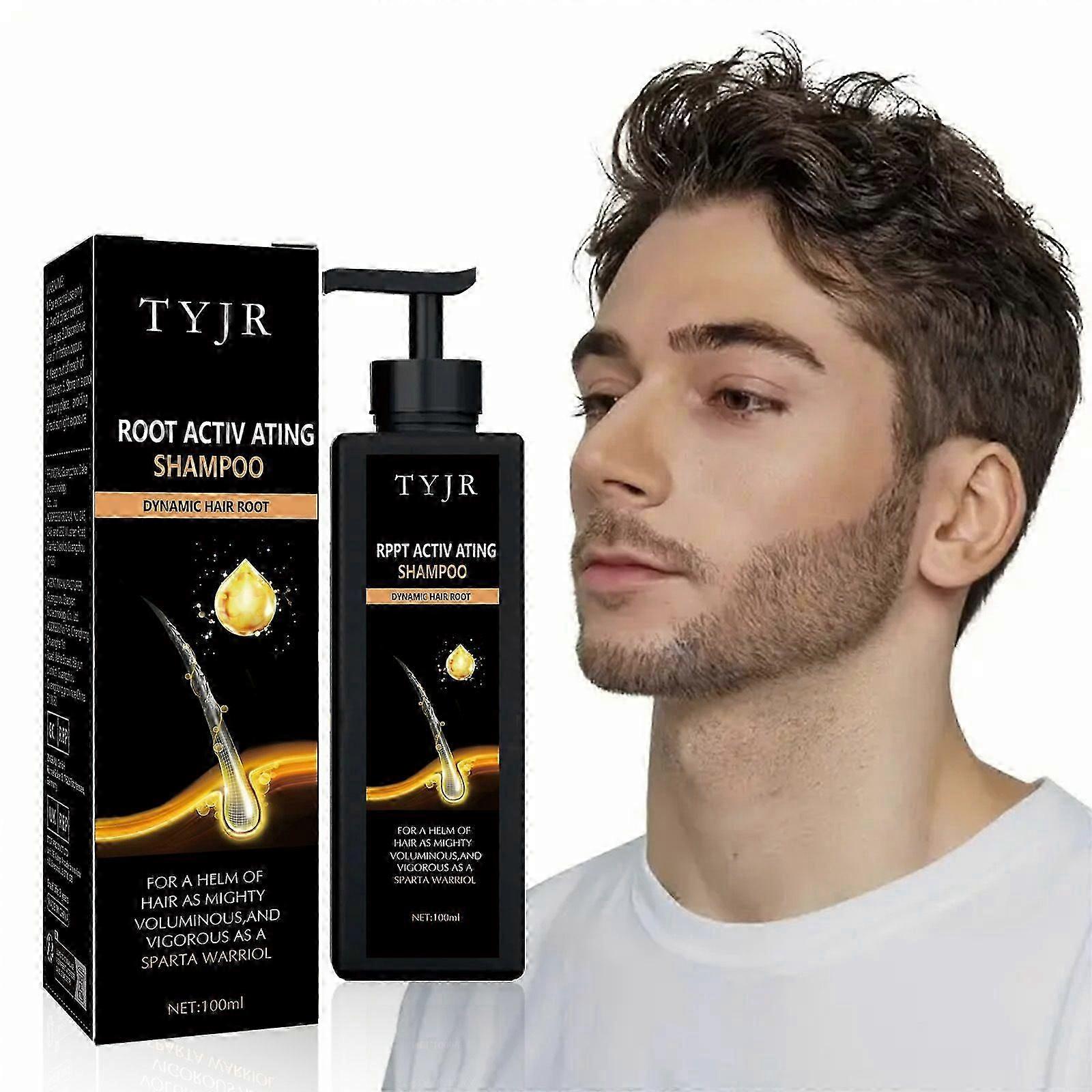 Šampón Sparta Root Activator, Šampón proti vypadávaniu vlasov, Šampón na zahusťovanie vlasov Šampón na aktiváciu koreňov, Prírodné šampóny na opätovný rast vlasov pre mužov Ženy